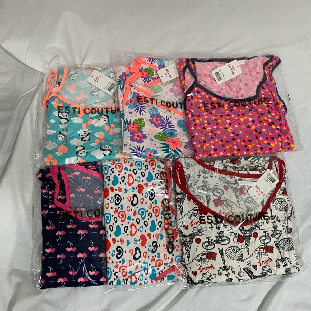 OMG!! Crazy deal 6 pajamas sets comfy & soft